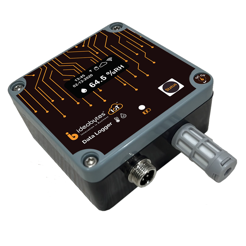 Temperature & Humidity Data Logger with Internal Sensor - SIM based (4G M2M SIM) (MTH50)